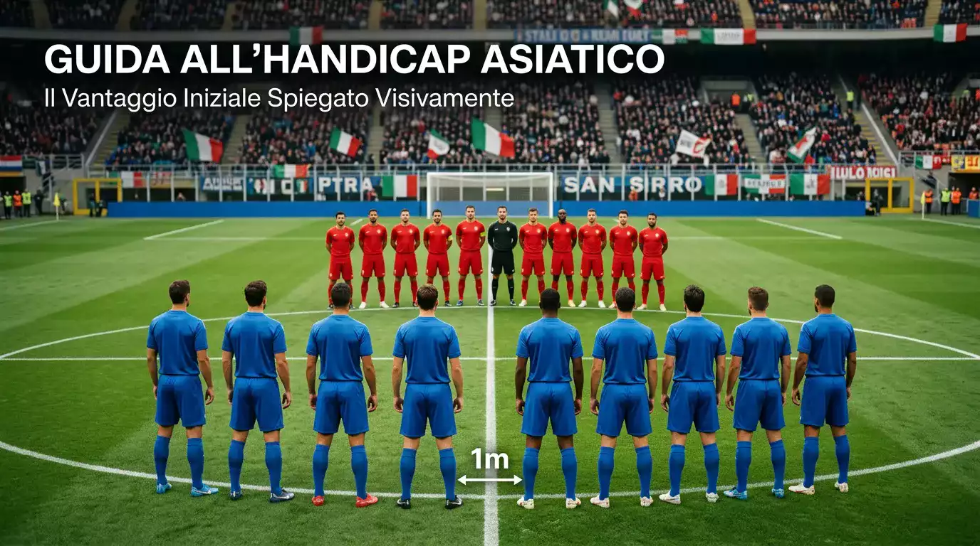 Handicap asiatico scommesse calcio